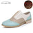 Women Genuine Leather Handmade Oxford Vintage Shoes