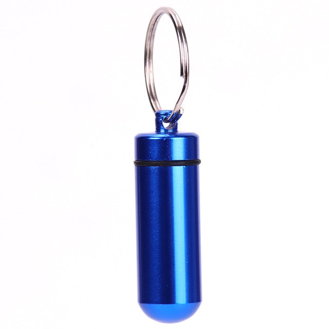 New High Quality Portable WaterProof Keychain Tablet Storage Case Holder