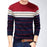 Fashion casual clothing social fitness striped t shirts sweater