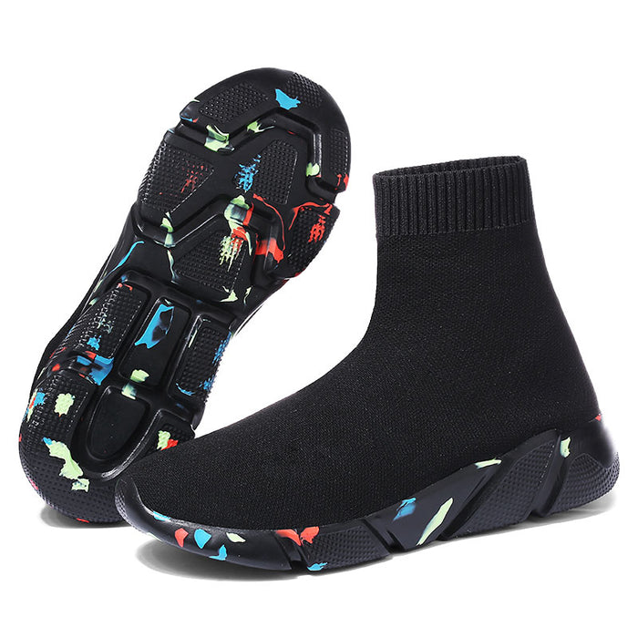 Balenciaga Hollow Couple Trendy Men Casual Comfortable Socks Sneakers